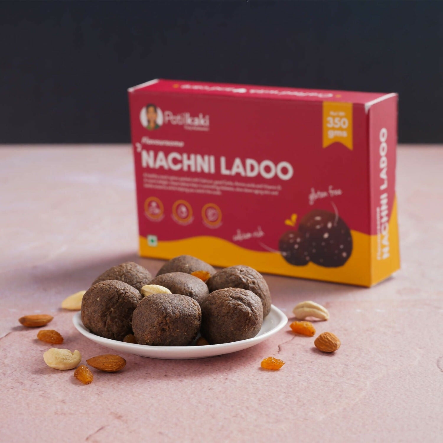 Patilkaki Nachni Ladoo ( Pure Ghee ) - Distacart