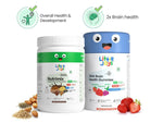 Thumbnail for Little Joys Nutrimix Nutrition Powder Belgian Chocolate + Brain Gummies 2 - 6 years Combo