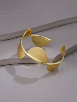 Thumbnail for NVR Women Gold Plated Adjustable Kada Bracelet - Distacart