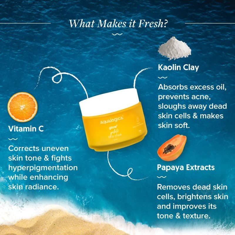 Aqualogica Glow+ Gelato Face Mask - Distacart