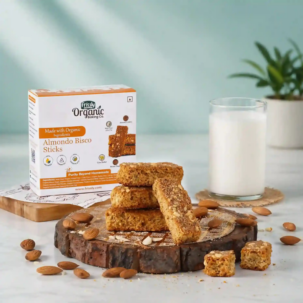 Frissly Organics Almondo Bisco Sticks - Dista