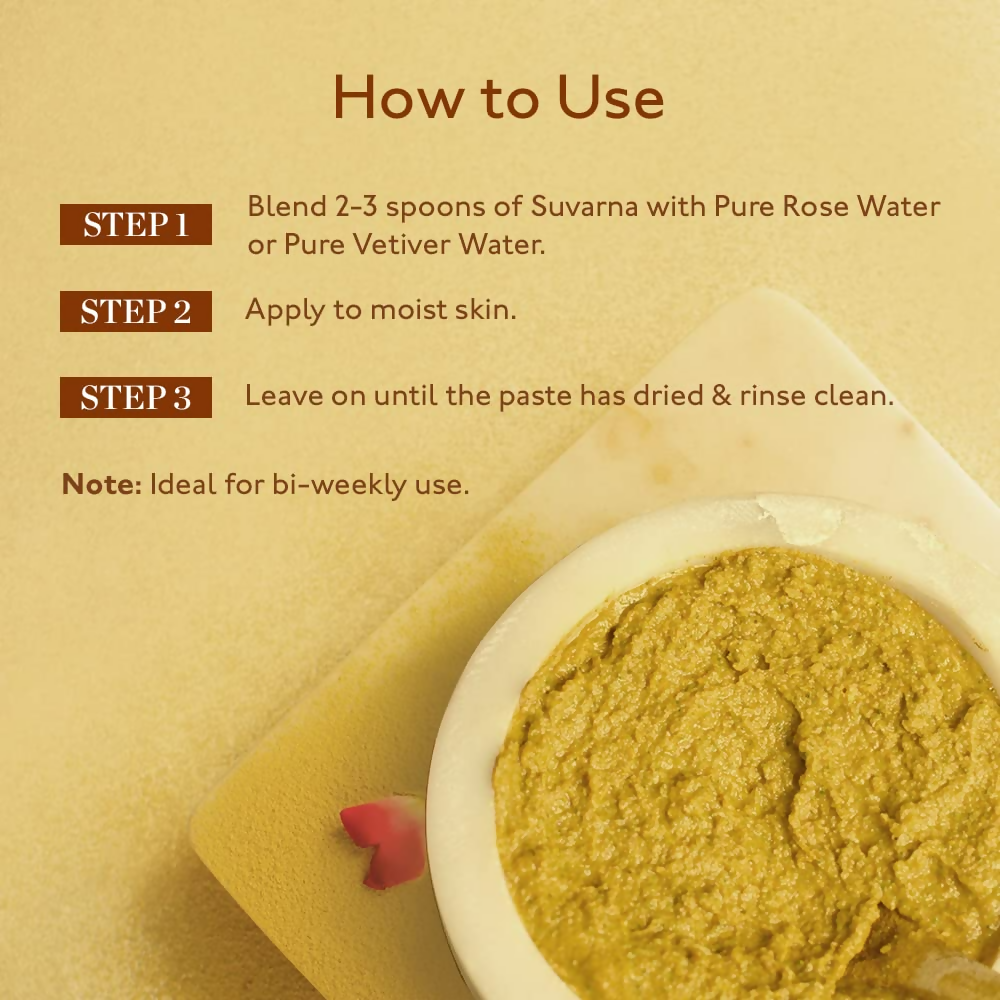 Kama Ayurveda Suvarna Haldi Chandan Brightening Face Pack - Distacart