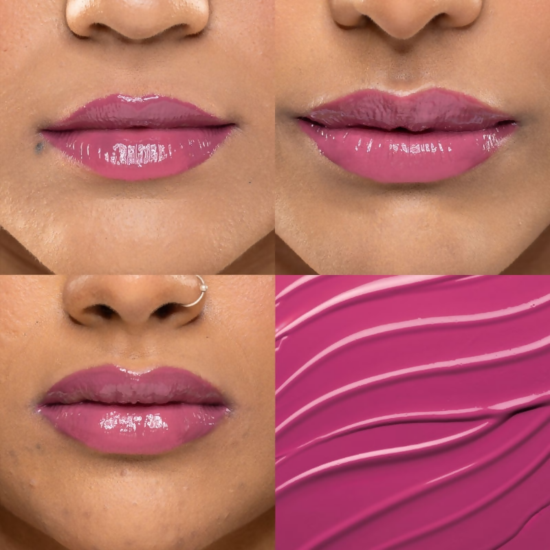 The Skin Diet Company Lip Barrier Tint High Shine Gloss Oil - Desert Rose - Distacart