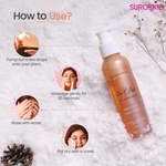 Thumbnail for SUROSKIE Rose Petals Melt Cleanser 2-In-1 Face Wash & Makeup Remover - Distacart