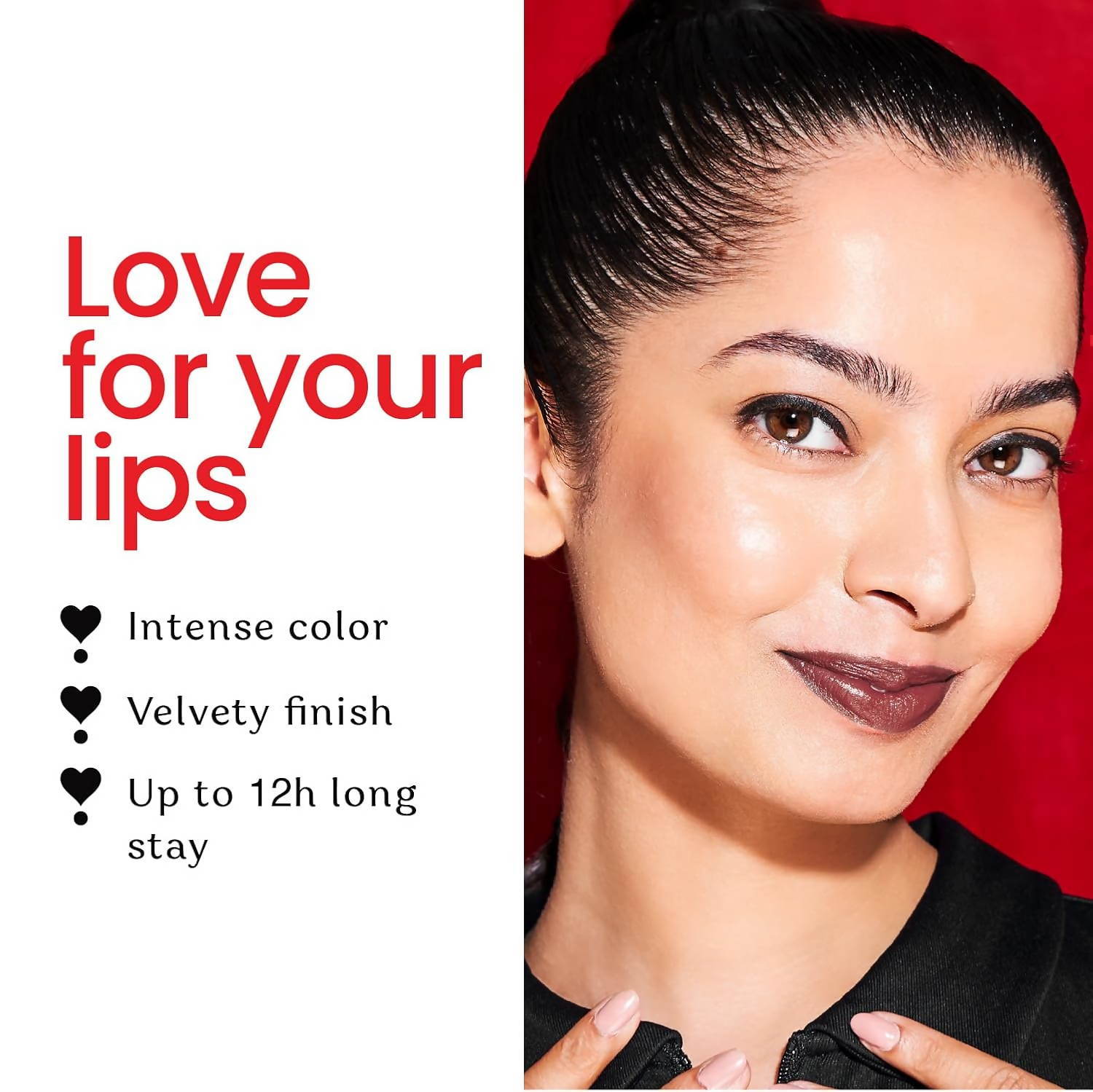 Color Cupid Velvety Intense Color 12-Hour Stay Bullet Lipstick - Autumn Mocha - Distacart