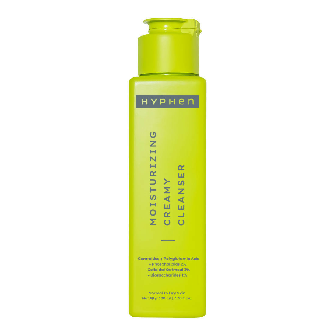 Hyphen By Kriti Sanon Moistuzing Creamy Cleanser, Hydration & Gentle Cleansing For Dry Skin - Distacart