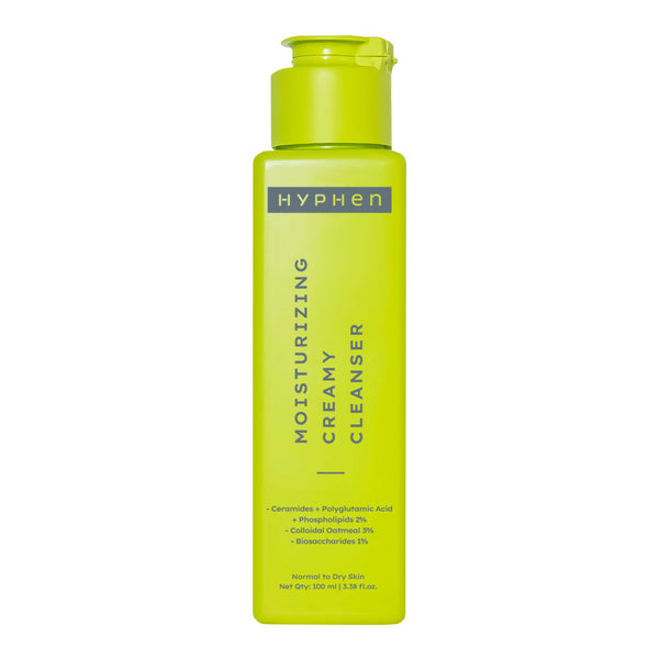 Hyphen By Kriti Sanon Moistuzing Creamy Cleanser, Hydration & Gentle Cleansing For Dry Skin - Distacart