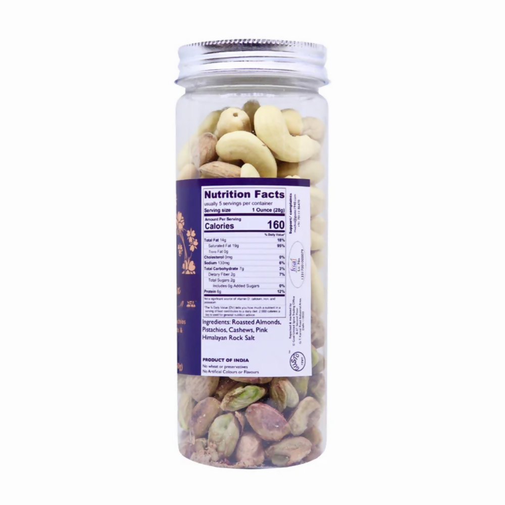 Tassyam Organics Premium Salted Nut Mix - Distacart
