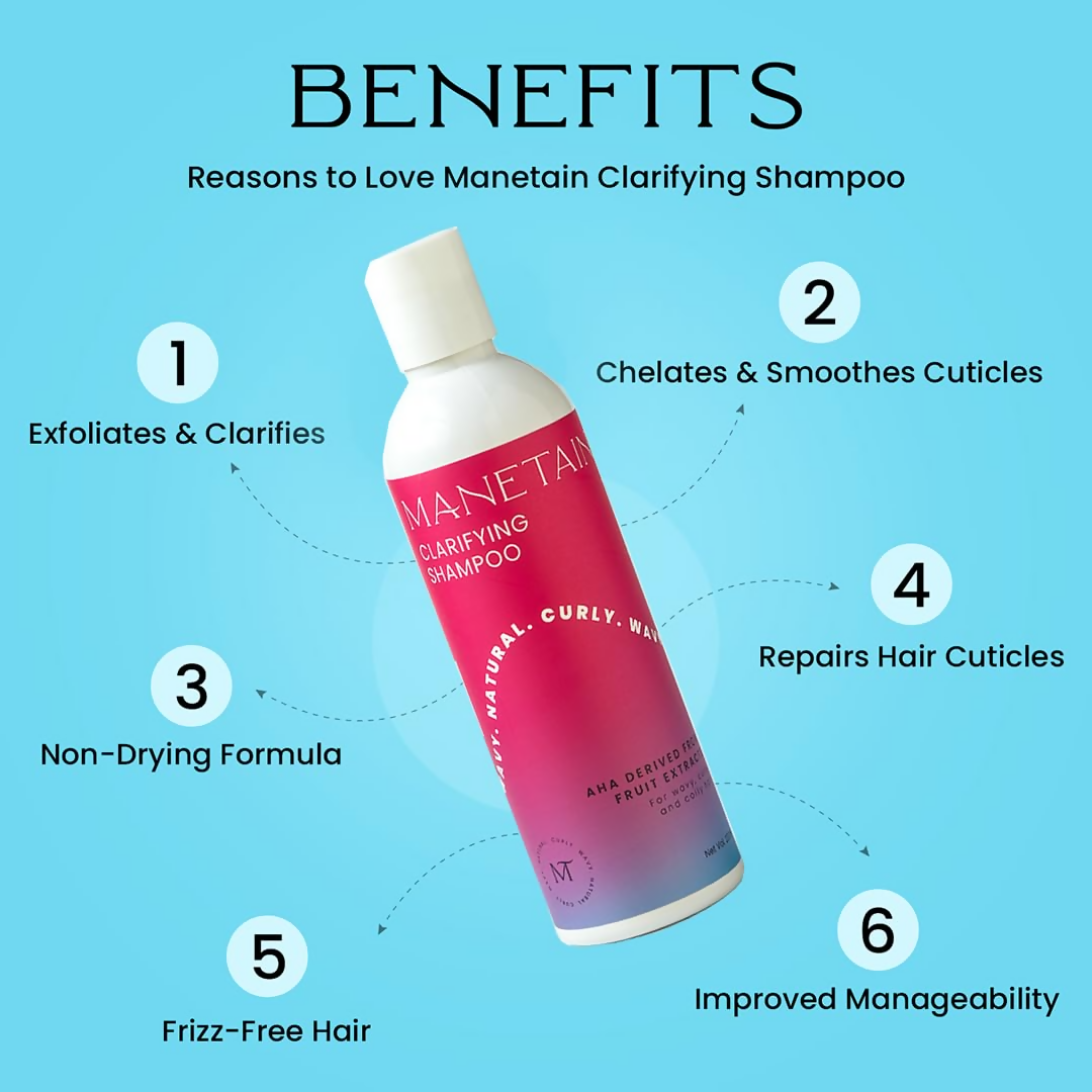 Manetain Clarifying Shampoo For All Hair Types - Distacart