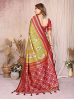 Thumbnail for Aastha Fashion Pista Soft Silk Weaving Saree - Distacart