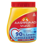 Thumbnail for Aashirvaad Svasti 90% Lower Cholesterol Ghee - Distacart