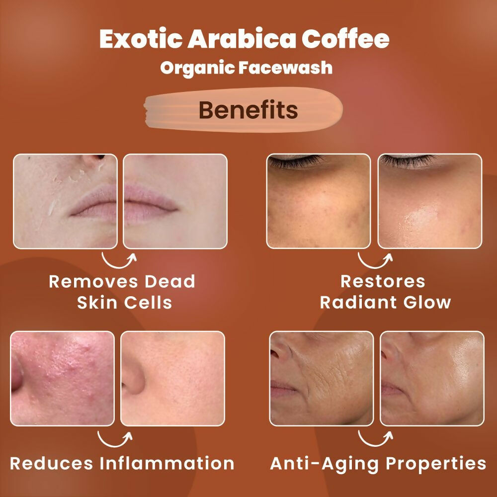 Wild Oak Exotic Arabica Coffee Organic Facewash - Distacart