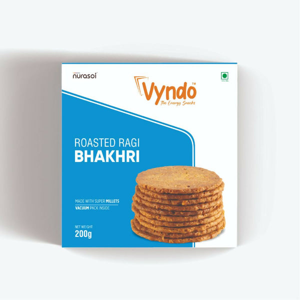 Vyndo Roasted Ragi Bhakhri - Distacart