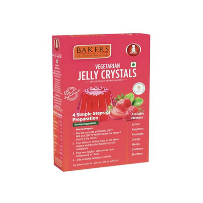 BAKERS Jelly Crystals - Strawberry - Dista