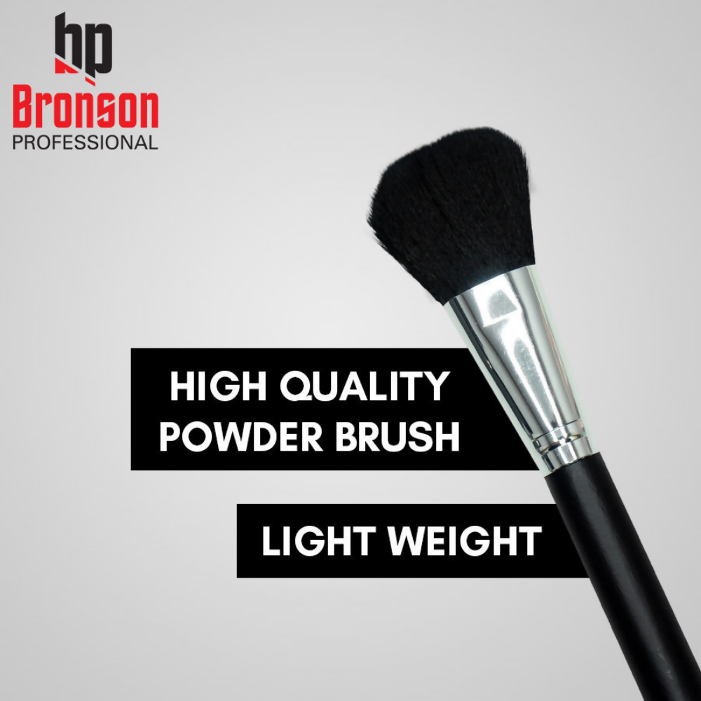 Bronson Professional Full Face Powder Brush for Loose Powder Bronzer and Blush - Dista