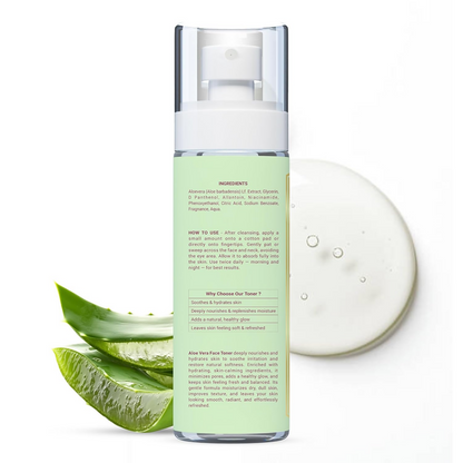 Milky Moon Aloe Vera Toner Instant Cooling & Hydrating Face Toner - Dista