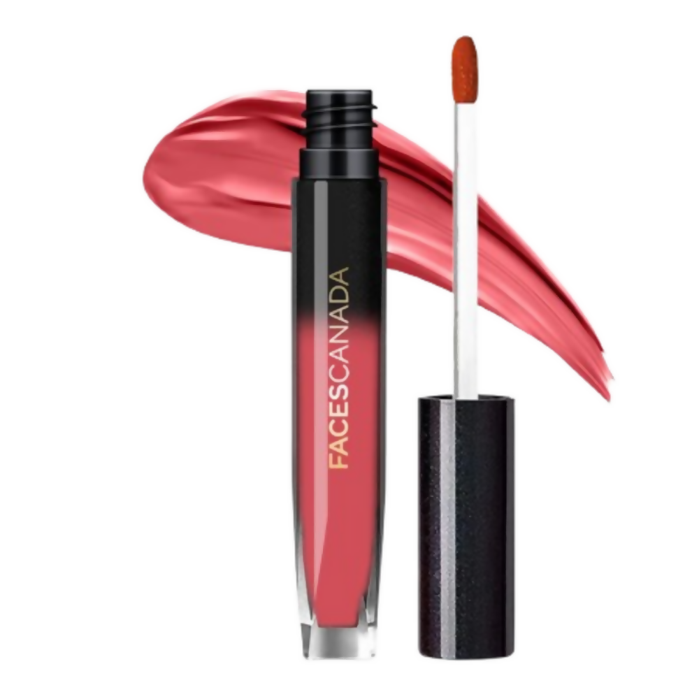 Faces Canada Comfy Silk Liquid Lipstick - Achiever Red 09 - Distacart