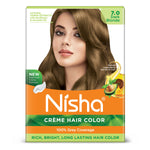 Thumbnail for Nisha Creme Hair Color for Women - Dark Blonde - Distacart