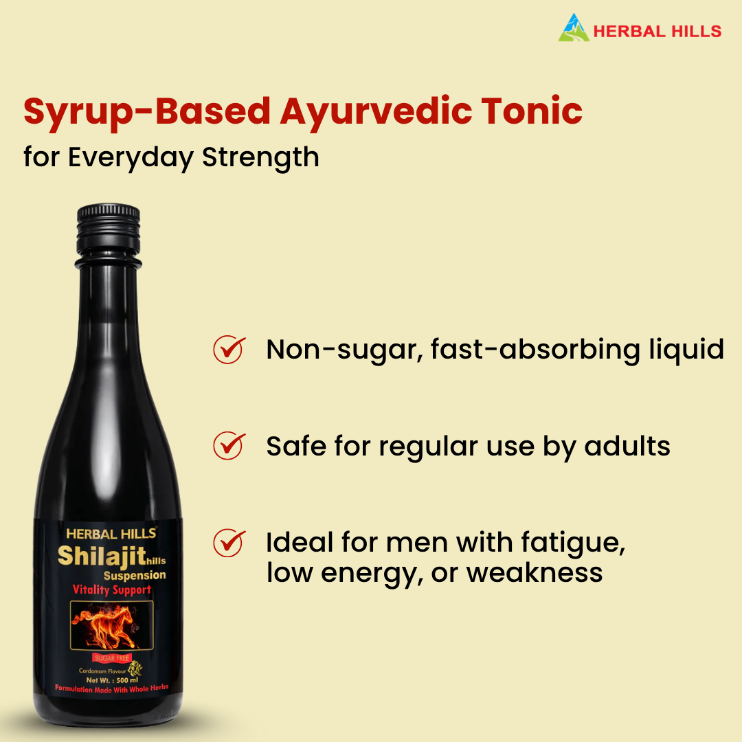 Herbal Hills Sjills Suspension Vitality Support Syrup