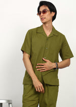 Thumbnail for Fabmade Olive Still Co-Ord Set - Distacart