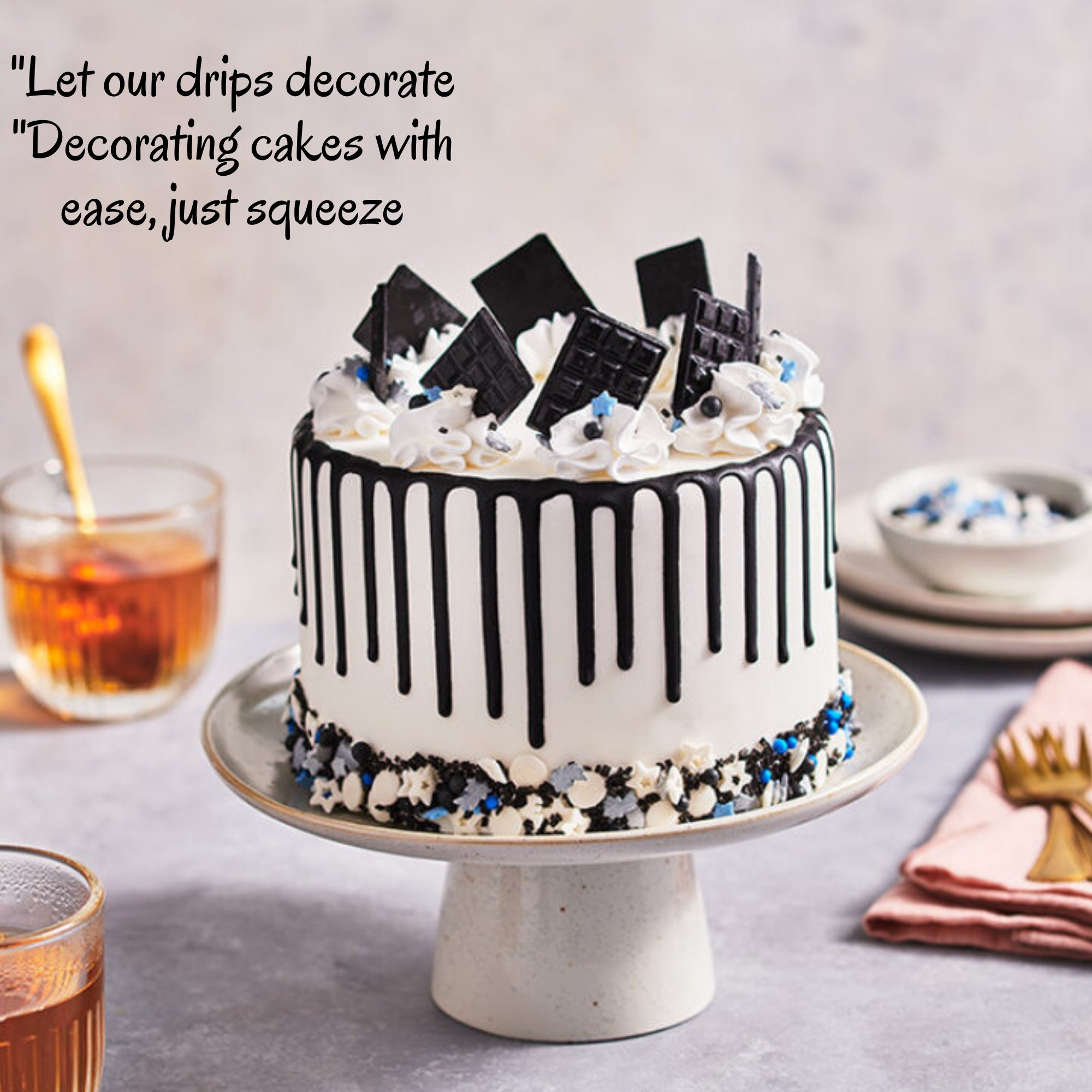 confect beaming black drips br b 110 gms b