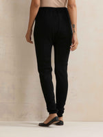 Thumbnail for trueBrowns Black Woollen Leggings