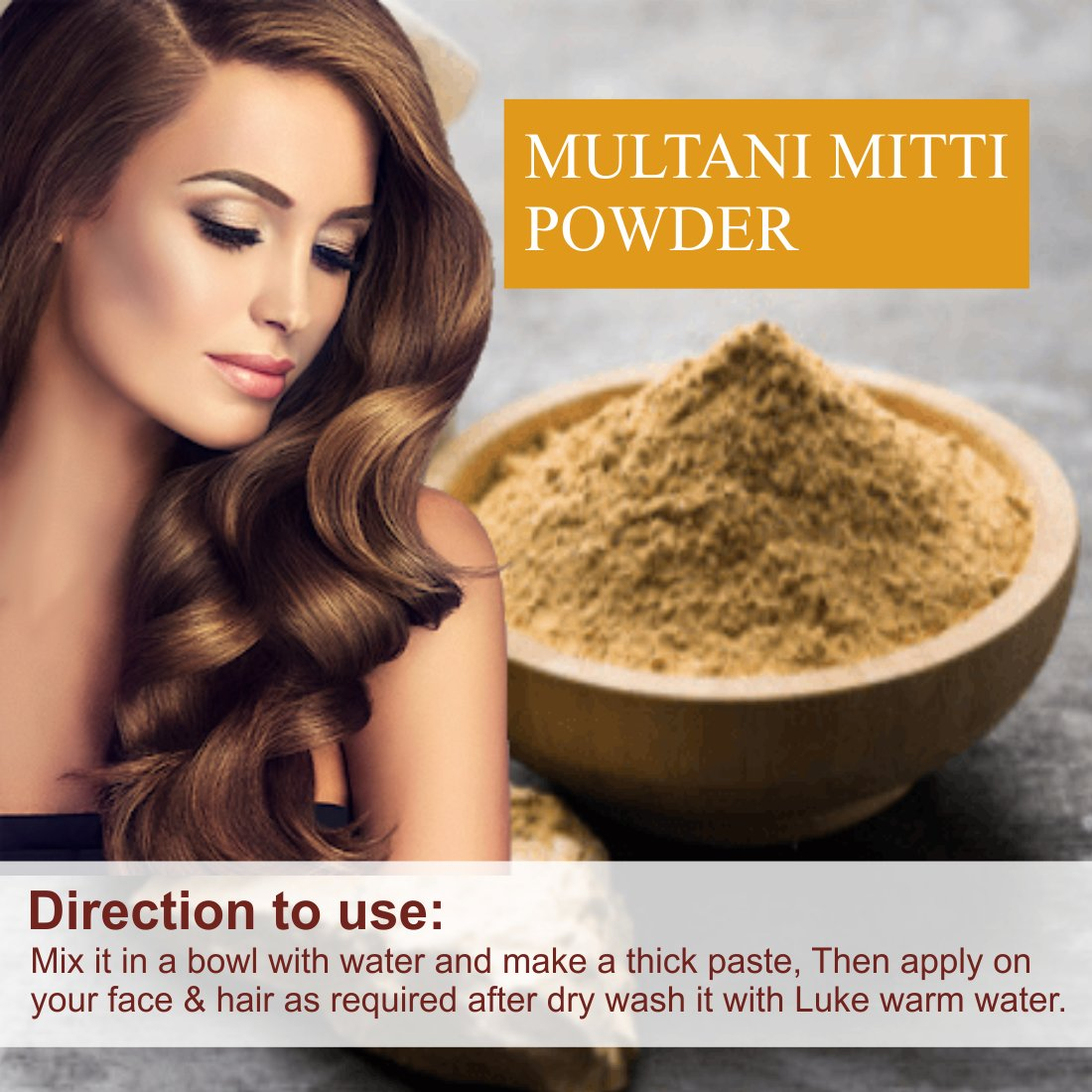 Nuerma Science Multani Mitti Powder For Glowing Skin & Anti Pigmentation