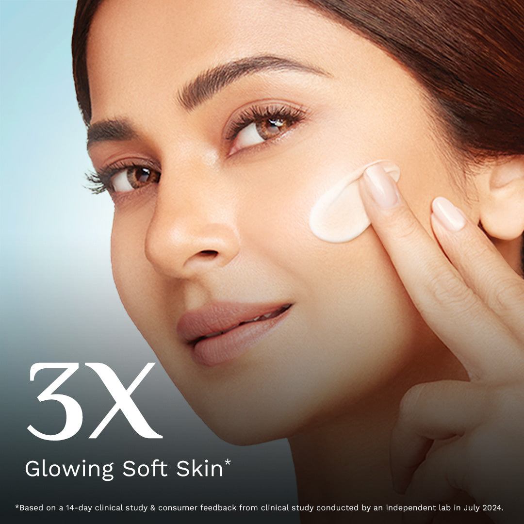 Pilgrim Glow Moisturizer Face Cream With Niacinamide & Vitamin C For Glowing Skin, Dry Skin Hydration, Non-Greasy - Distacart