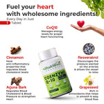 Thumbnail for Health Veda Organics Coenzyme (Coq10) Capsules - Distacart