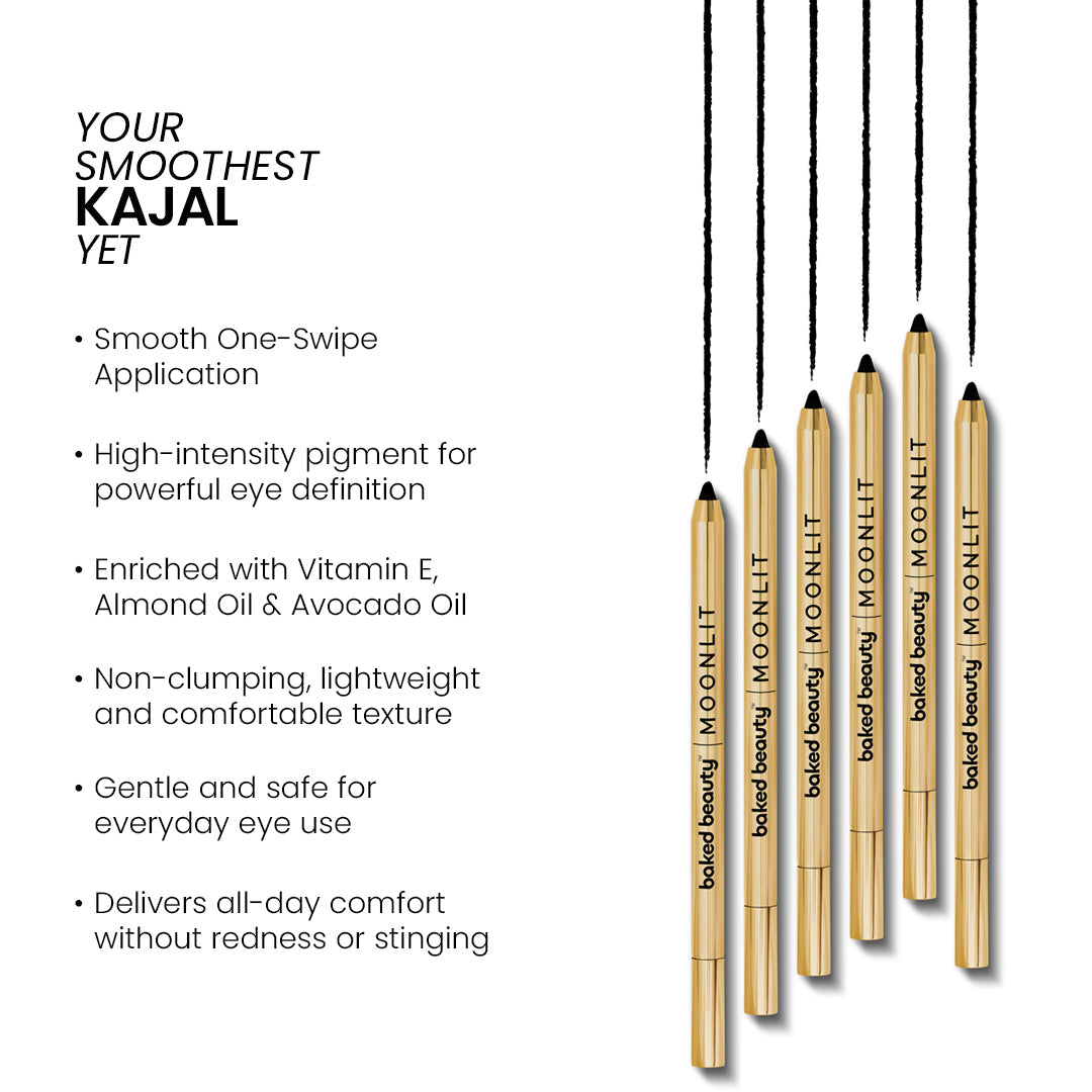 Baked Beauty Moonlit Supreme Kohl Pencil (Black)