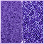 Thumbnail for confect sprinkles for cakes cupcakes decoration usp 1purple