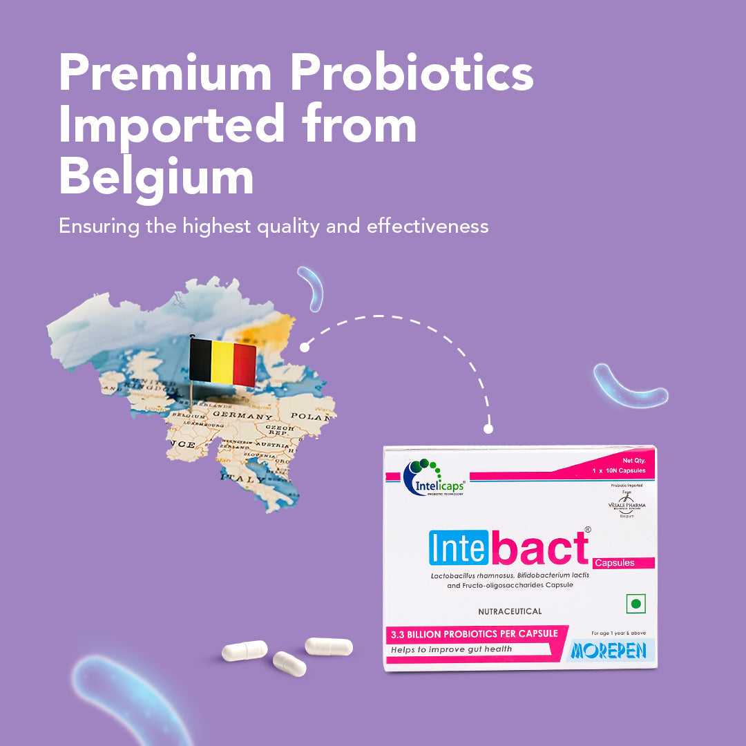 Dr. Morepen Intebact Probiotic Capsules
