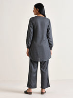 Thumbnail for trueBrowns Grey Short Co-Ord Set - Distacart