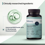 Thumbnail for Miduty by Palak Notes Liposomal Glutathione 85% Capsules