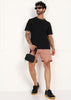 Fabmade Men’S Peach Linen Shorts - Distacart