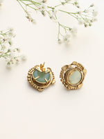 Thumbnail for trueBrowns Brass Circular Stud Earrings - Distacart