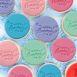 Thumbnail for confect toppers cutters congratulations topper cutter cake cupcake decorating supplies happy anniversary