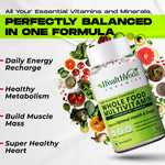 Thumbnail for Health Veda Organics Whole Food Multivitamin Veg Tablets - Distacart