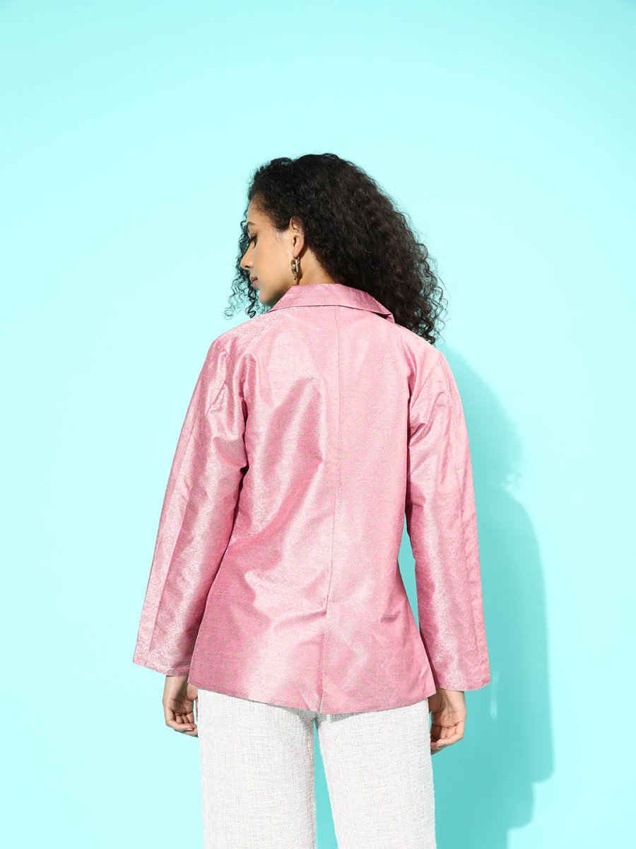 Ahalyaa Women Printed Blazer - Distacart