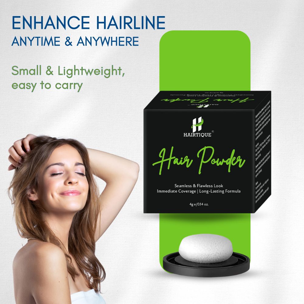 Samisha Cover Up Hair Powder - Black - Distacart