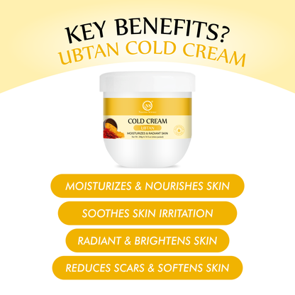 Nuerma Science Ubtan Cold Cream for Moisturizing & Glowing Skin - Distacart