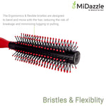 Thumbnail for MiDazzle Hair Brush (Red) MIHB0033 - Distacart