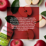 Thumbnail for Health Veda Organics Apple Cider Vinegar Supplements Capsules - Distacart