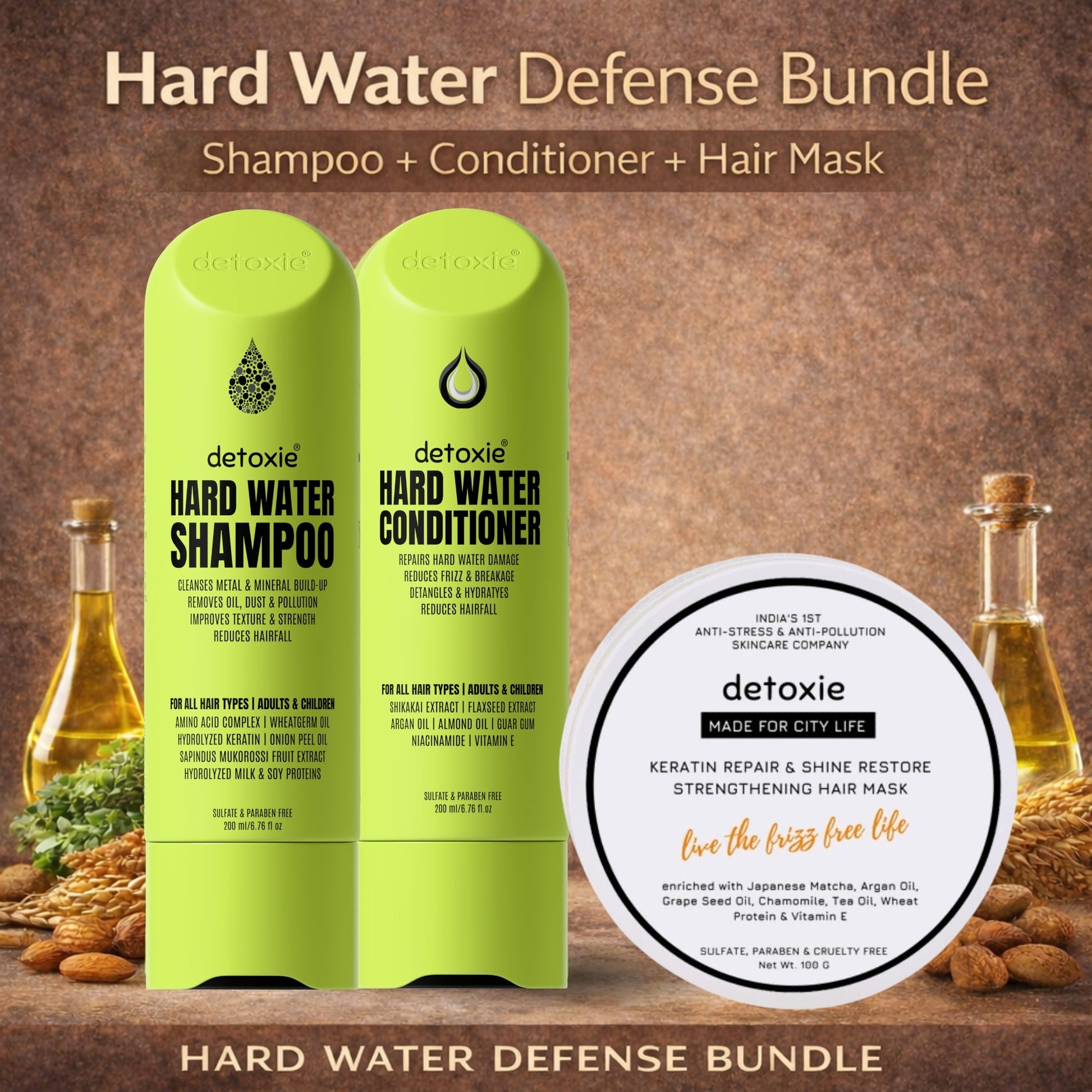 Detoxie Hard Water Defense Bundle - Distacart