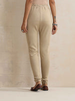 Thumbnail for trueBrowns Beige Woollen Leggings