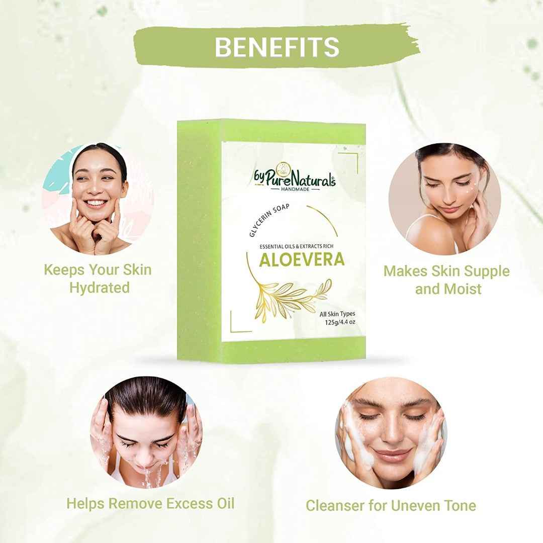 byPureNaturals Aloevera Soap - Dista