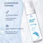 Thumbnail for Samisha 2% Niacinamide & Rice Water Organic Face Toner - Distacart