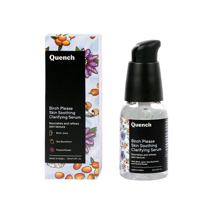 Quench Botanics Birch Please Skin Soothing Clarifying Serum - Distacart
