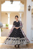Anaita Black Georgette Readymade Anarkali Suit with Zari & Sequence Work - Dista