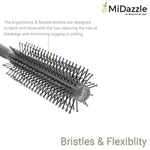 Thumbnail for MiDazzle Hair Brush (Grey) MIHB0034 - Distacart